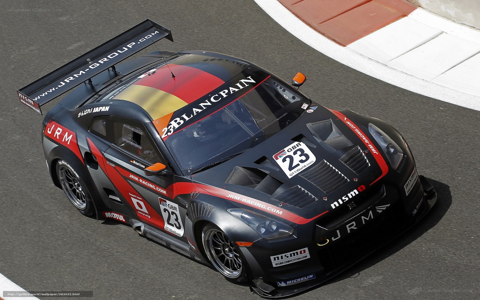 JRM Nissan GT-R race car
