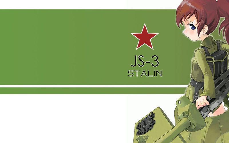 JS-3 Stalin tank girl