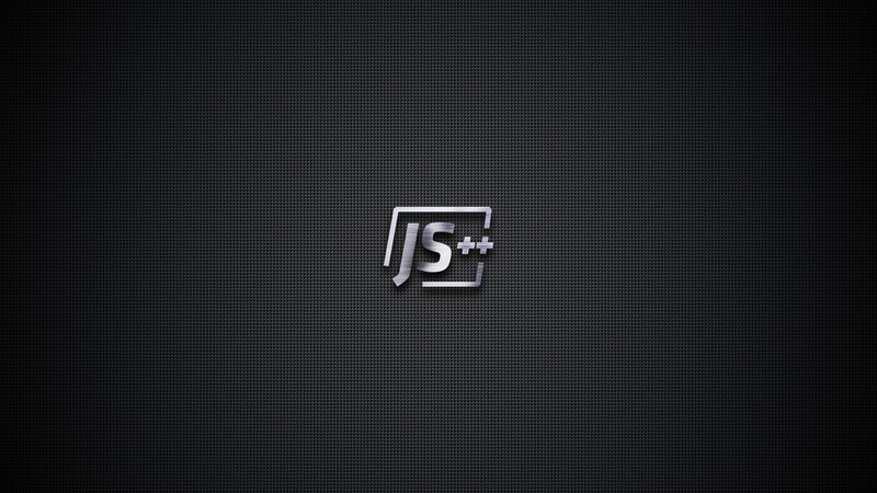 JS++ Logo on Dark Background