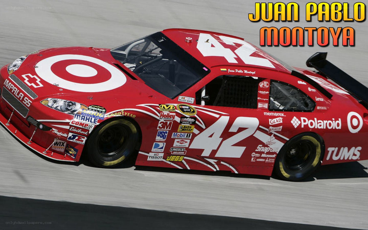 Juan Pablo Montoya racing