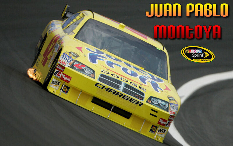 Juan Pablo Montoya racing