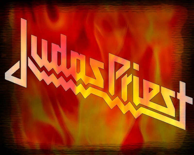 Judas Priest Logo — Red