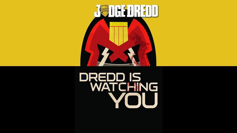 Judge Dredd Helmet — Yellow