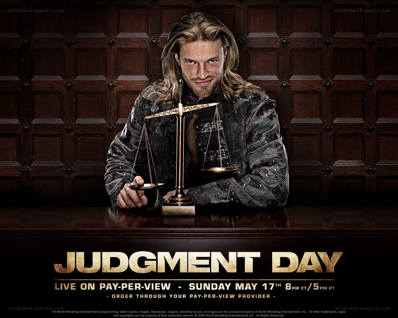 Judgment Day event poster