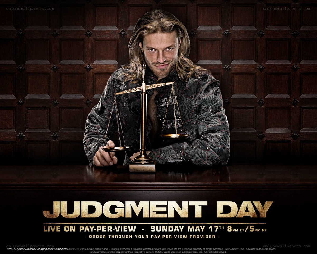 Judgment Day event poster