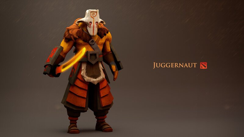 Juggernaut Character — Brown, Dramatic, 3d Render