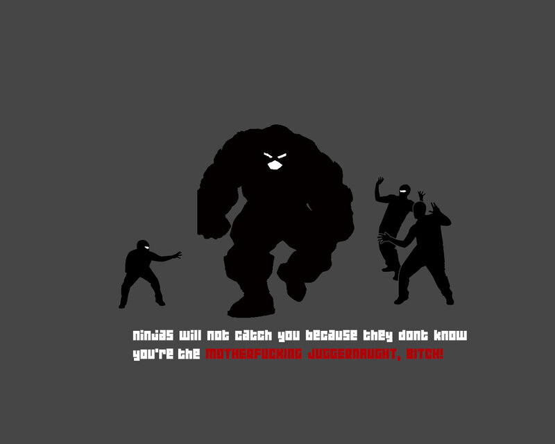 Juggernaut vs ninjas