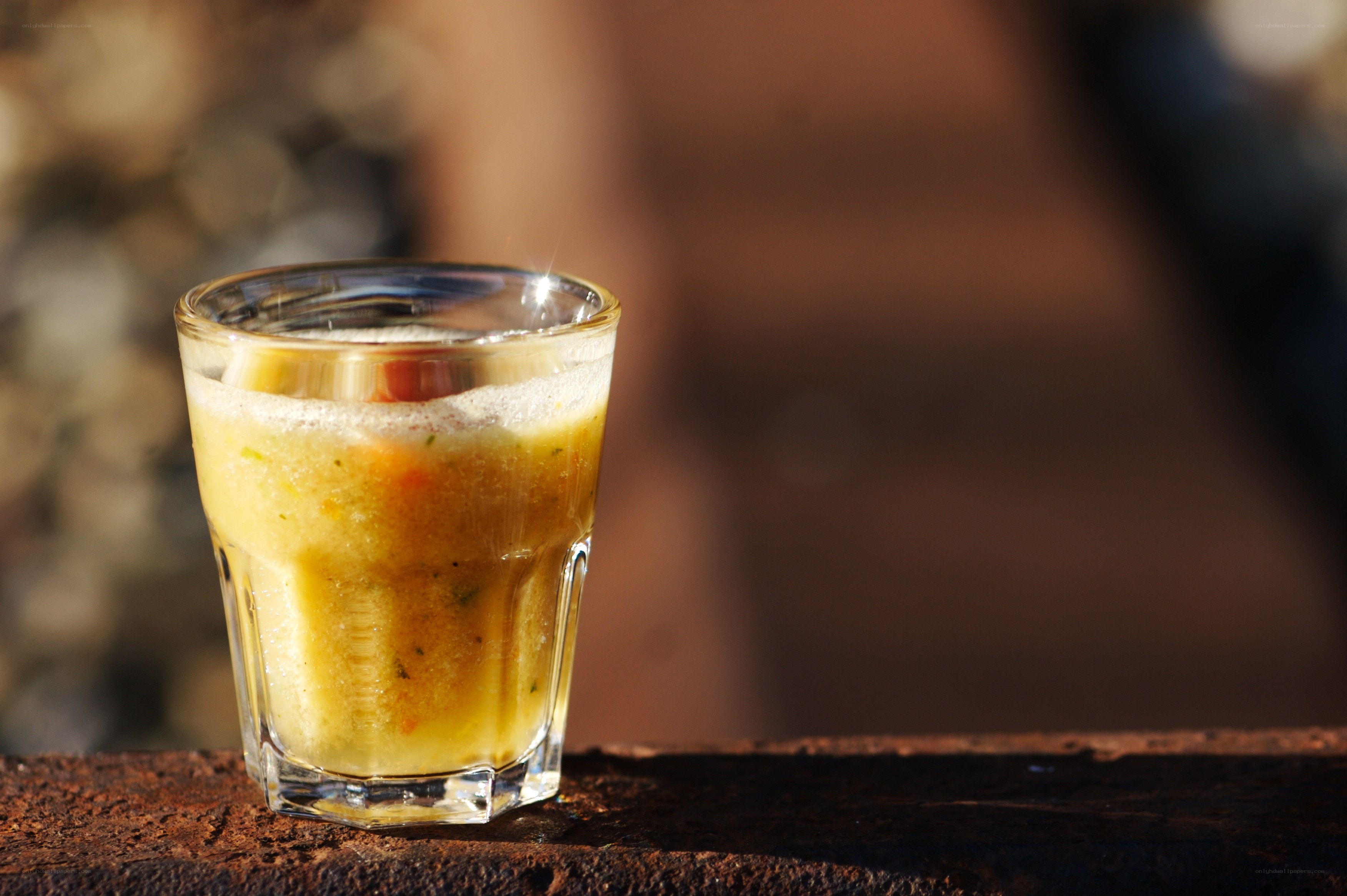 Juice in a glass