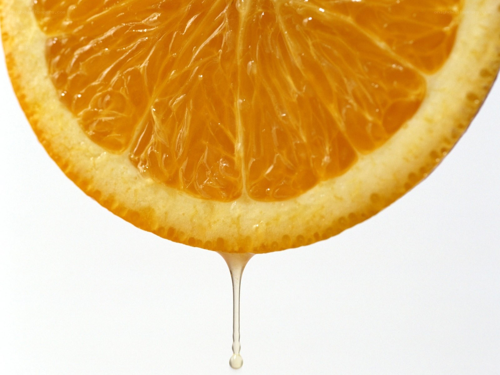 juicy orange slice