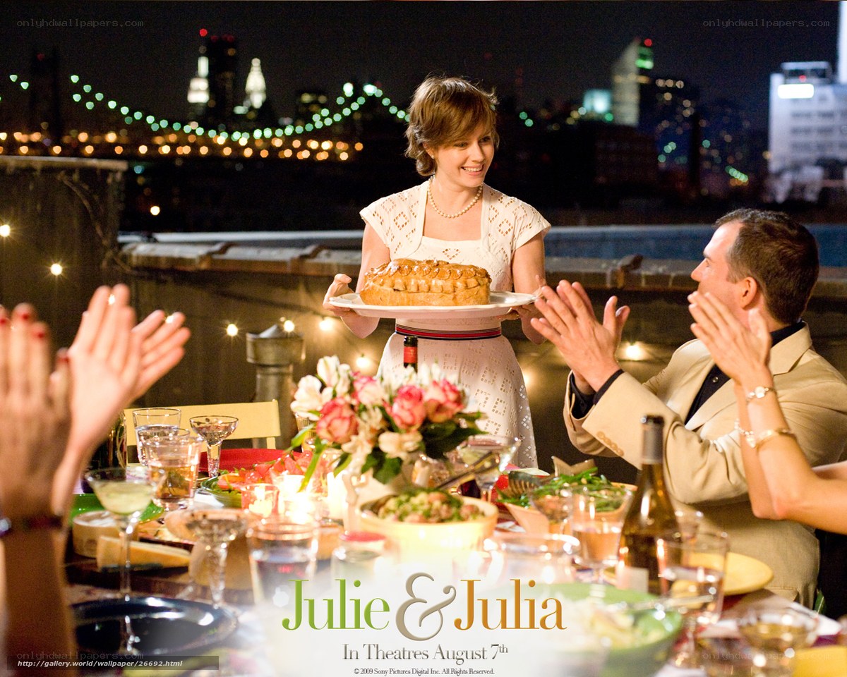 Julie and Julia dinner scene