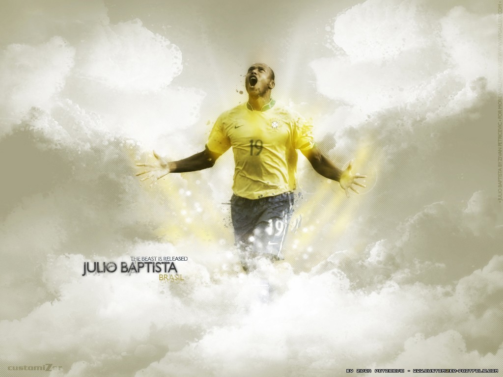 Julio Baptista celebration