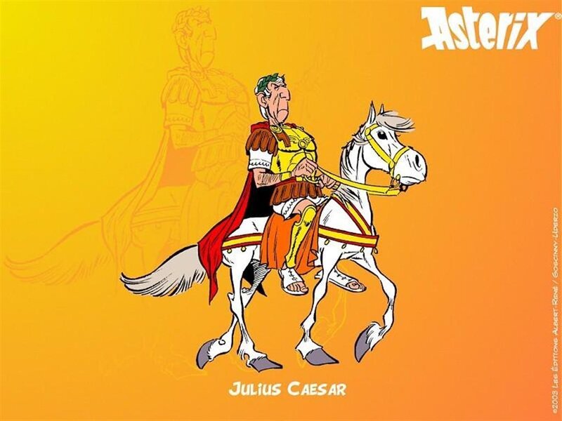 Julius Caesar in Asterix