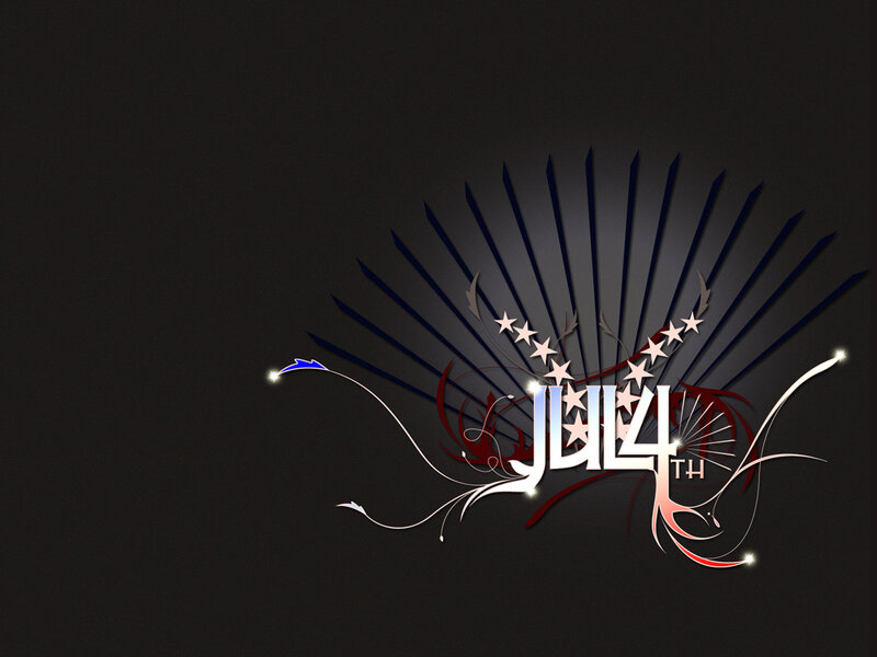 July 4th celebration design
