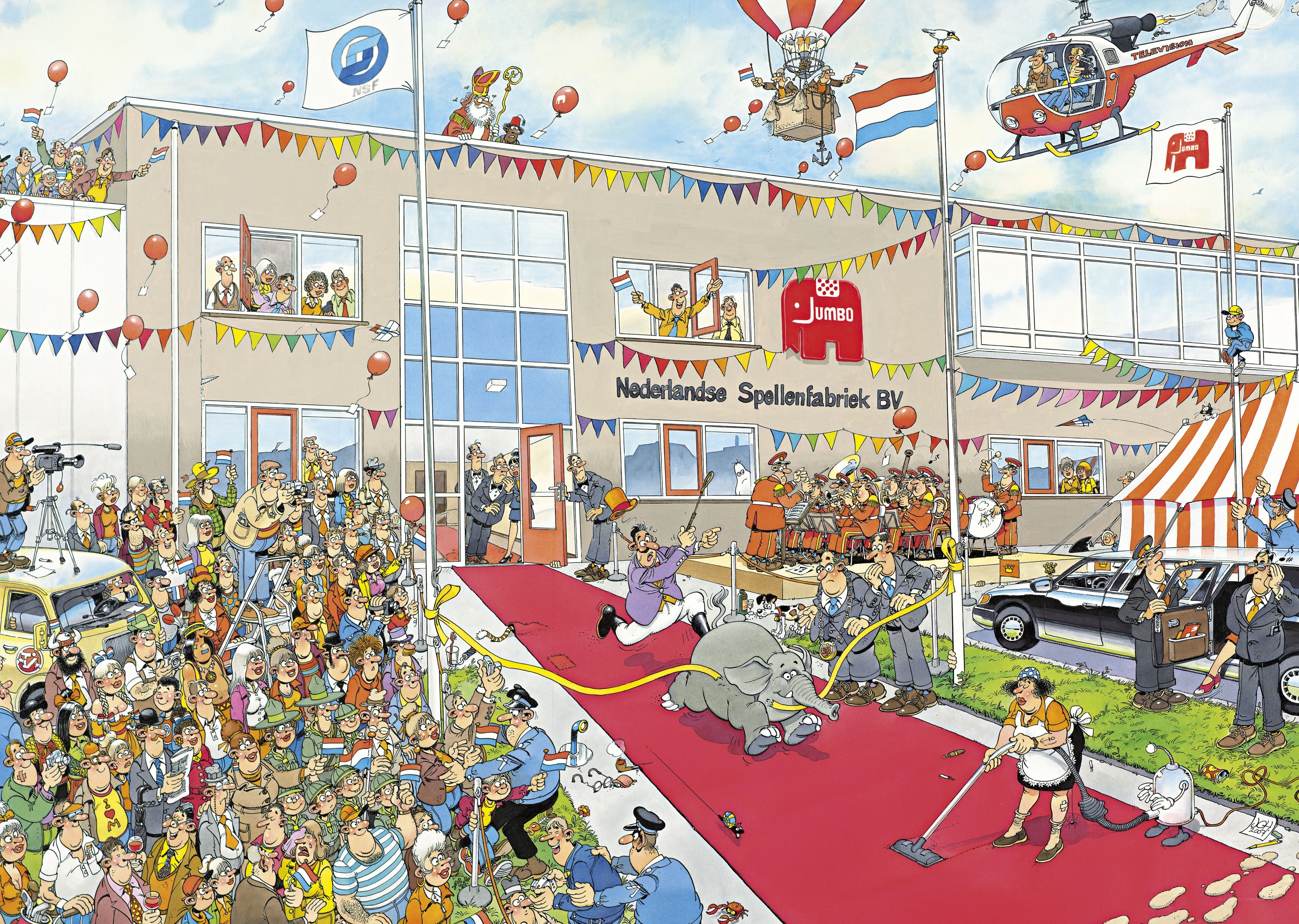 Jumbo factory opening celebration
