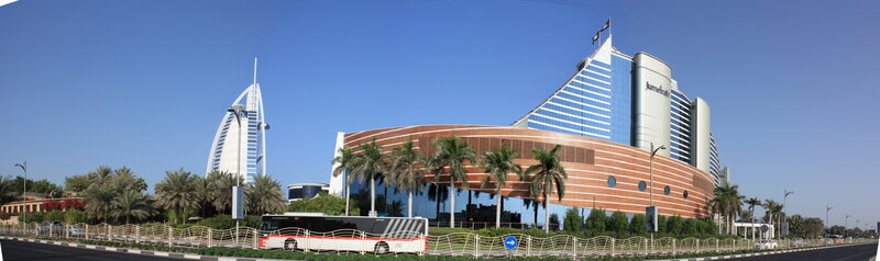 Jumeirah Beach Hotel and Burj Al Arab