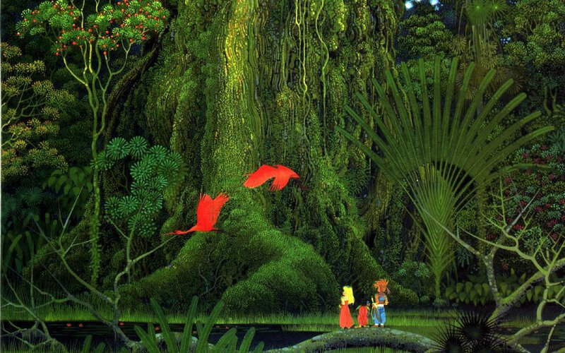 Jungle adventure with birds