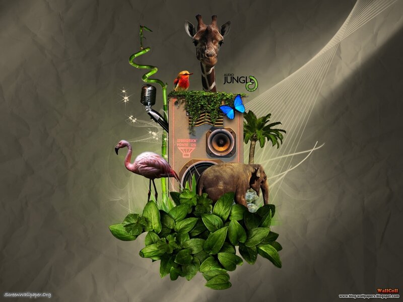 Jungle Animals on Speaker