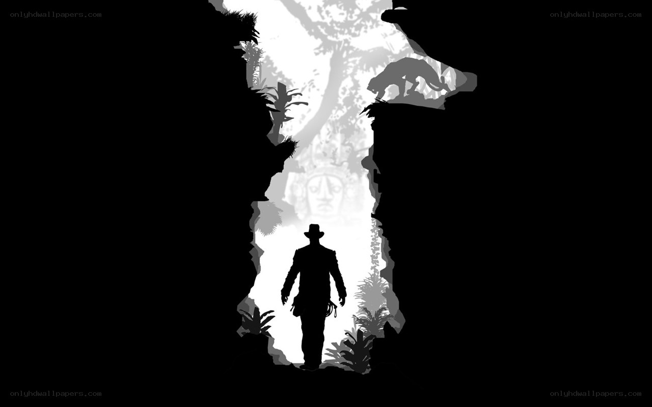 jungle explorer silhouette