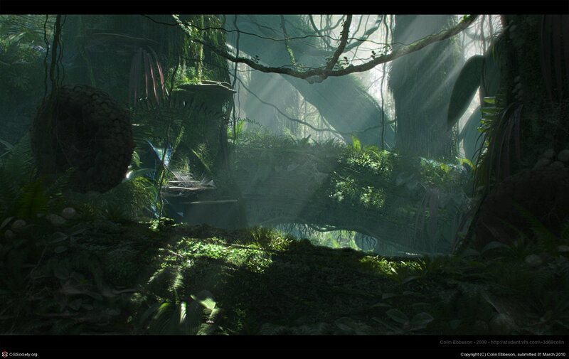 Jungle Forest Scene