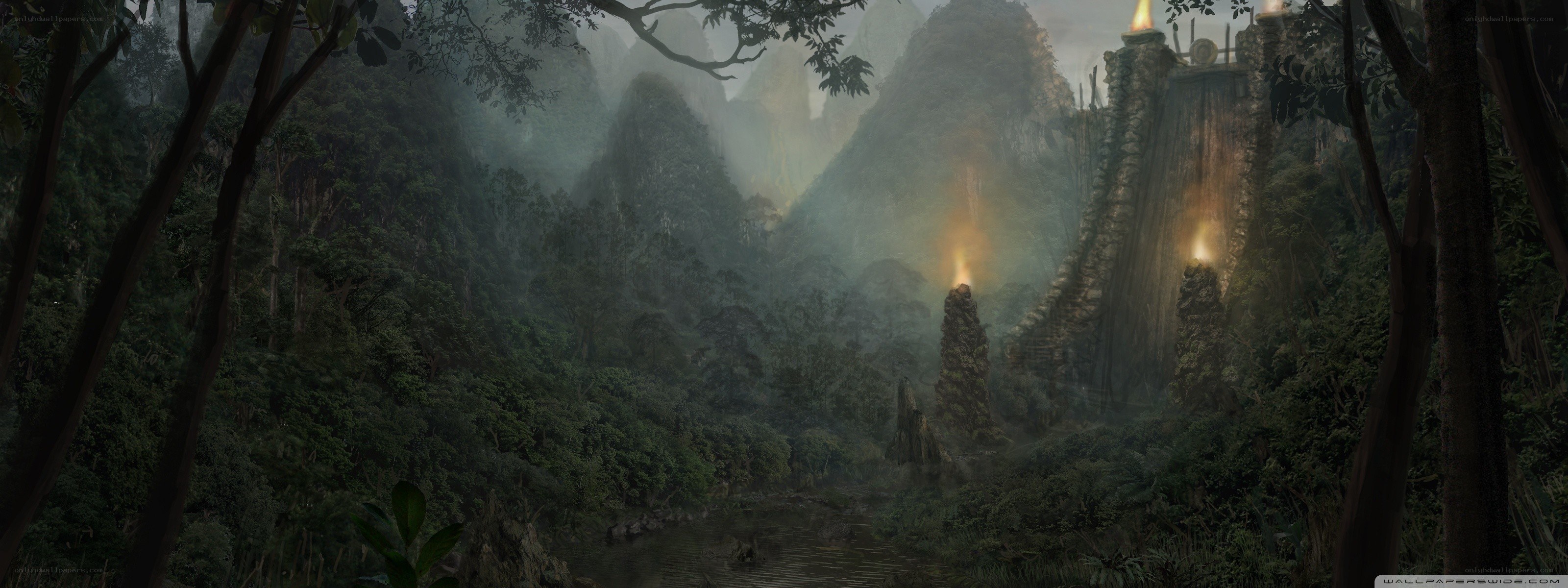 jungle temple ruins