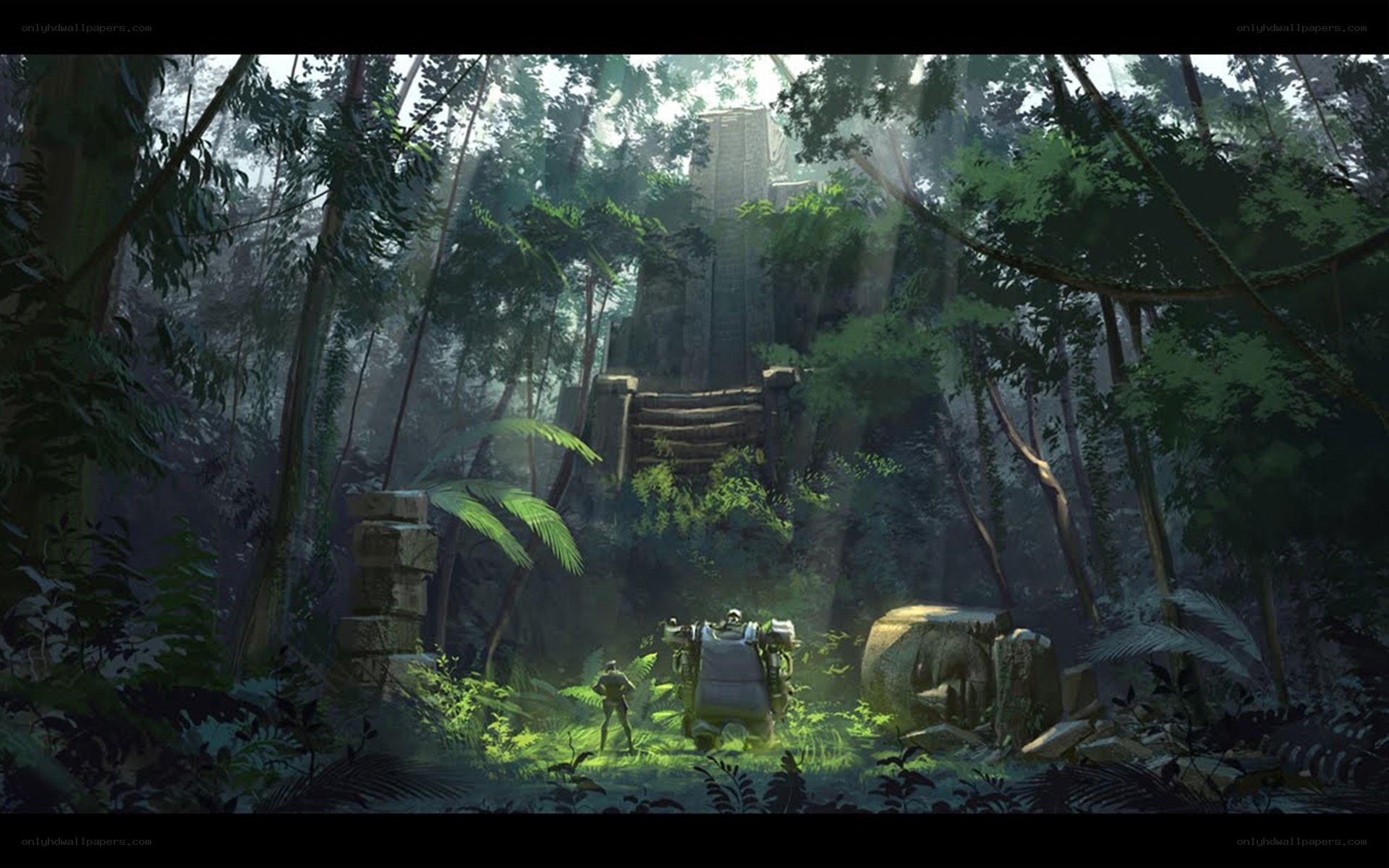 jungle temple ruins