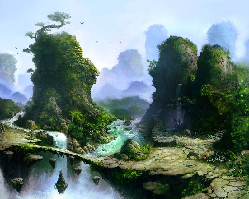 Jungle Temple Ruins — Green