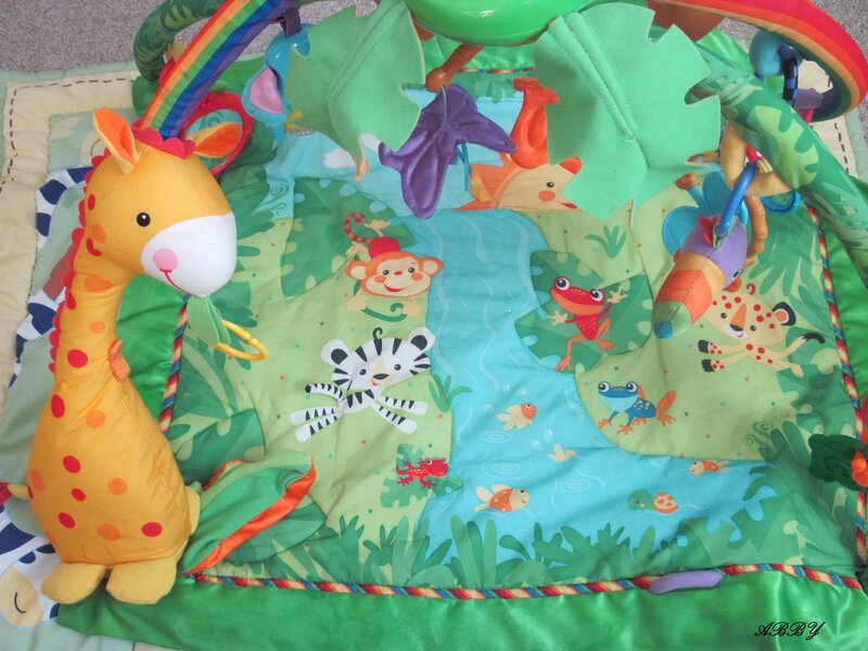 Jungle-themed Baby Play Mat