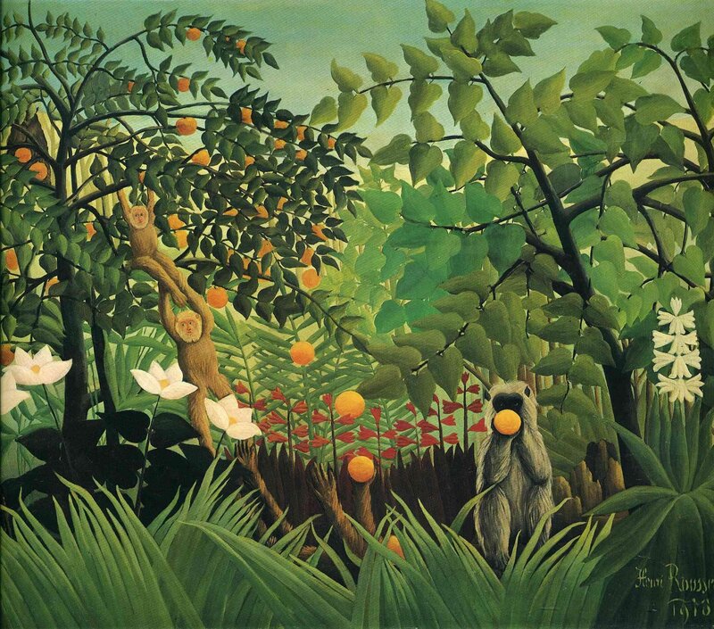 Jungle with Monkeys