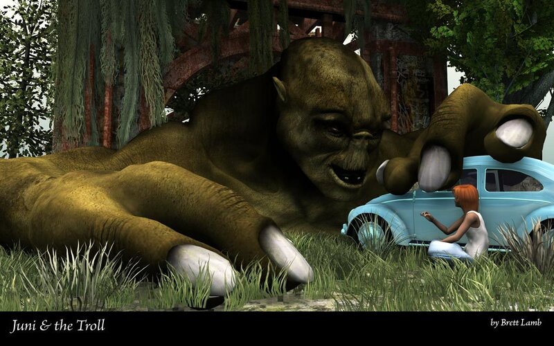 Juni and the Troll