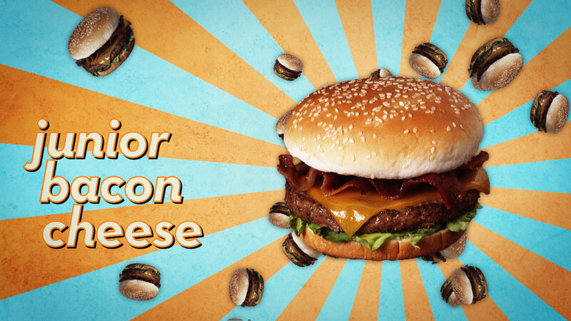 junior bacon cheeseburger