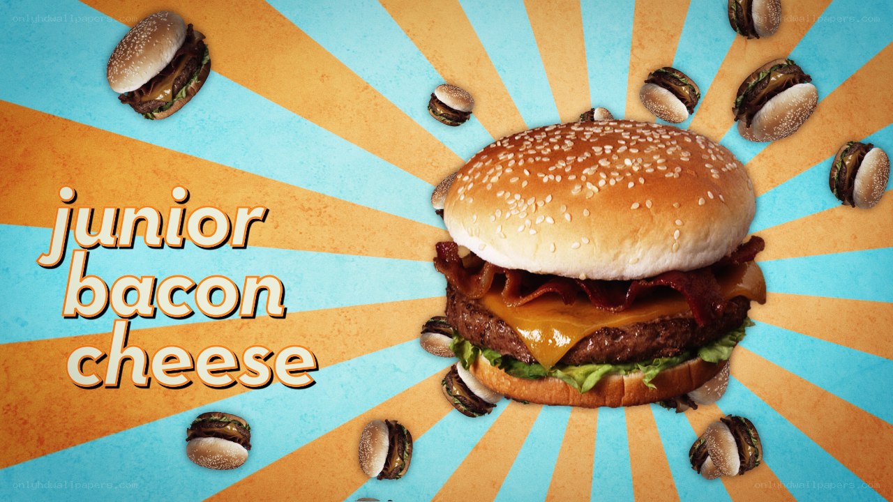 junior bacon cheeseburger