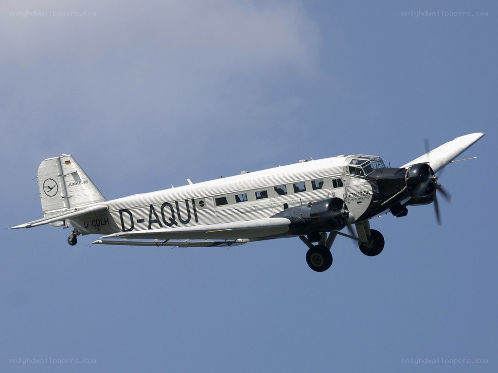 Junkers Ju 52 in flight
