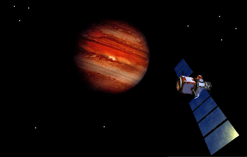 Jupiter and a Spacecraft