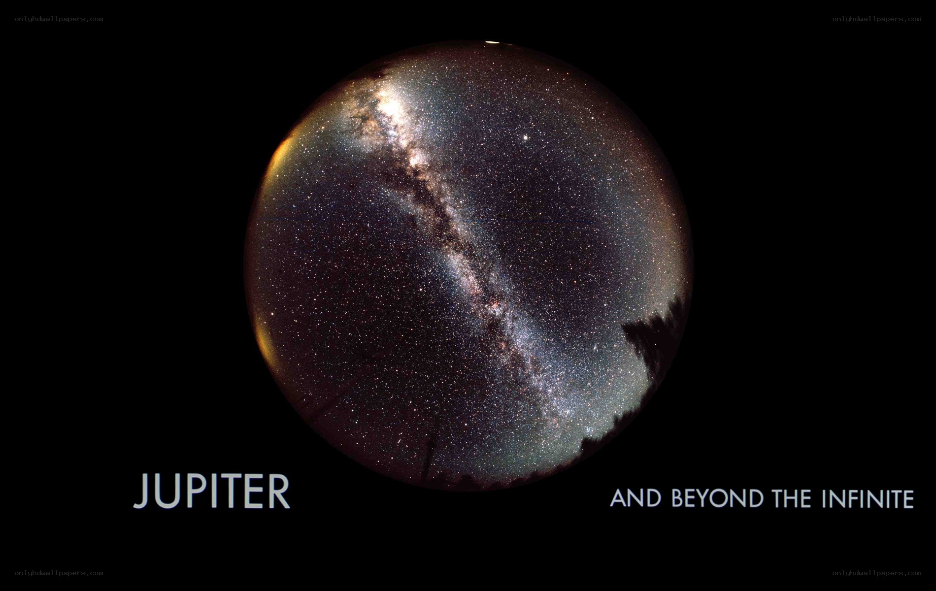 Jupiter and Beyond the Infinite