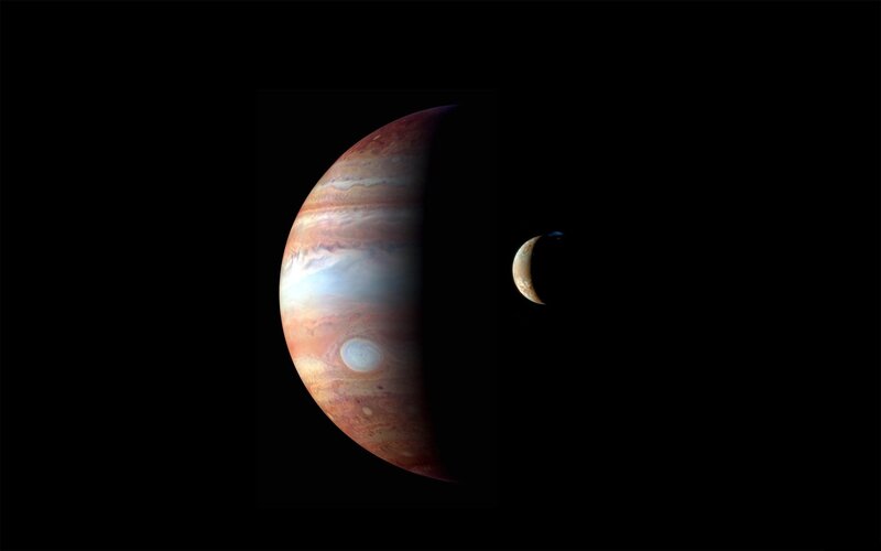 Jupiter and Io — Brown