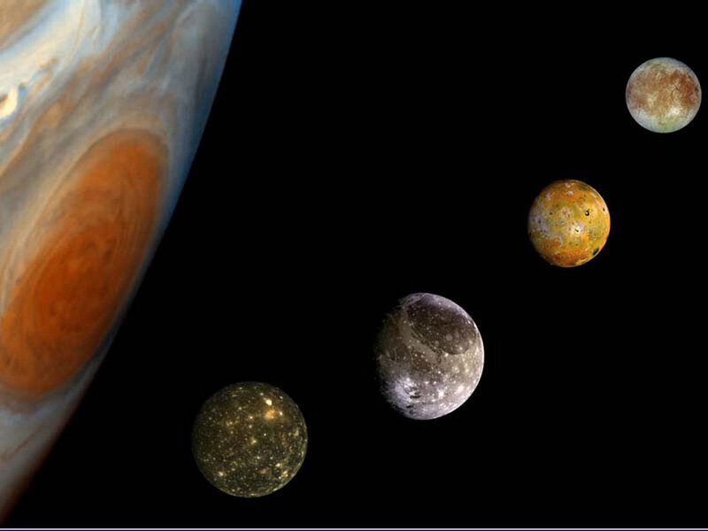 Jupiter and its moons