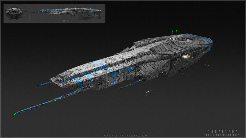 Jupiter Cargo Ship