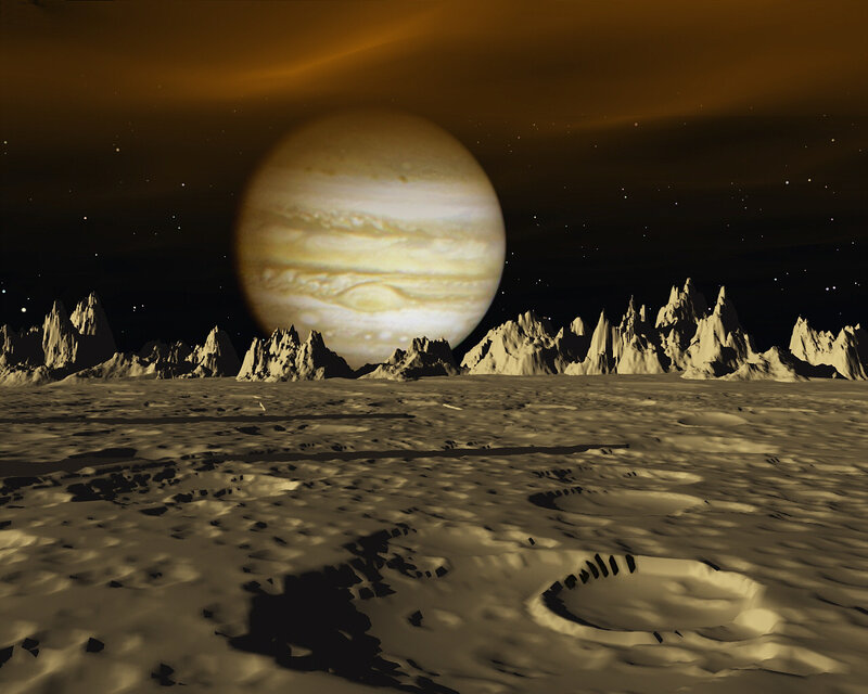 Jupiter from Moon