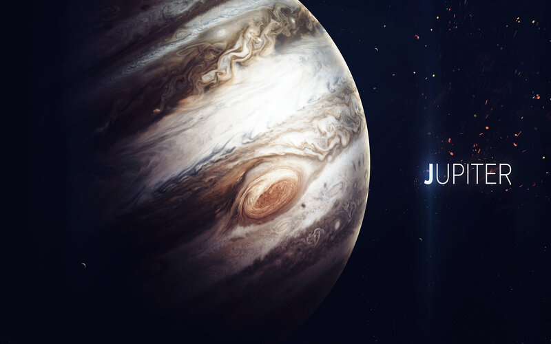 Jupiter Planet — Blue