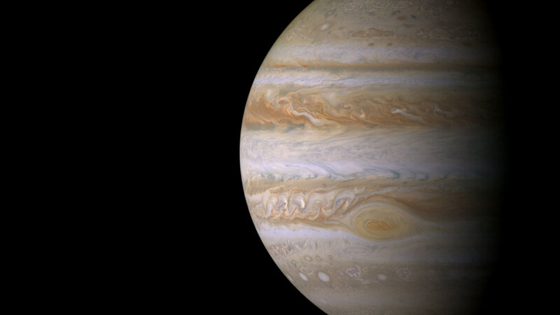 Jupiter Planet — Brown, Dramatic, Photograph