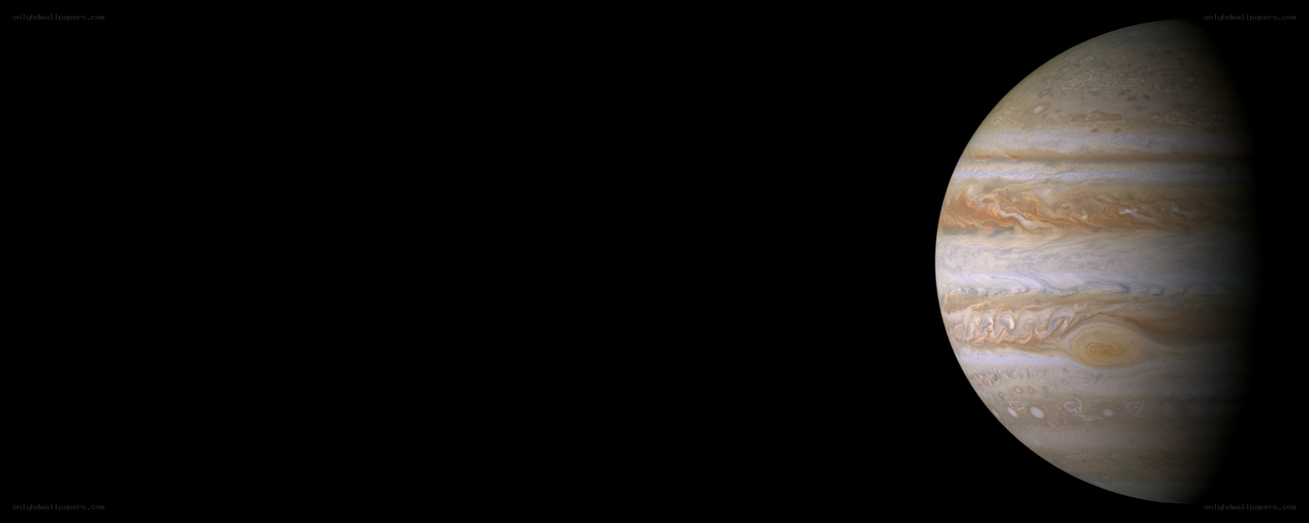 Jupiter planet in space