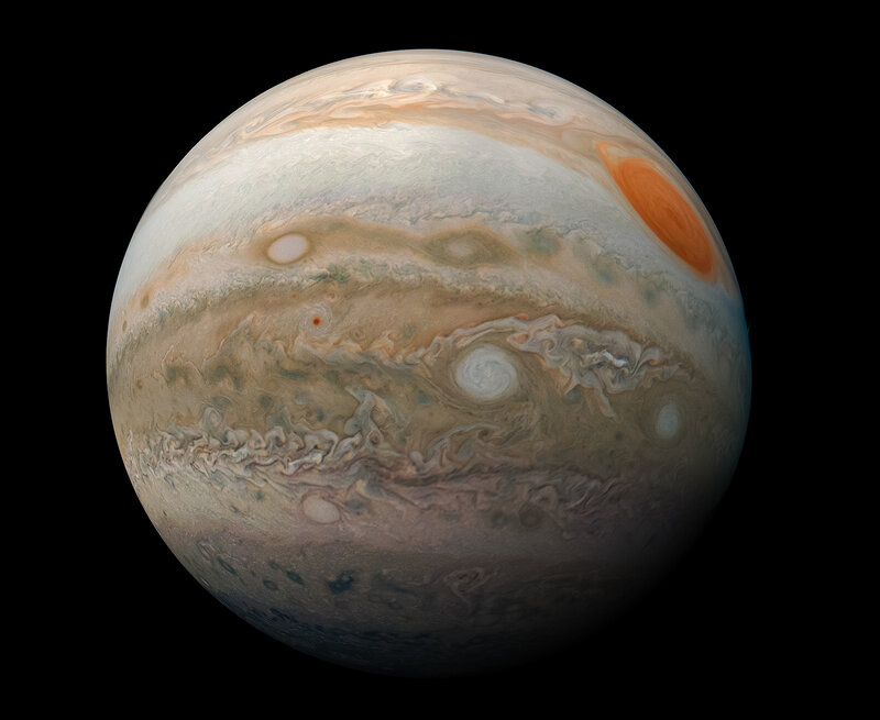 Jupiter Planet — Orange, Dramatic
