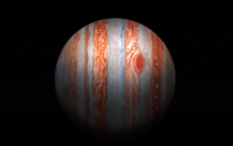 Jupiter Planet — Orange