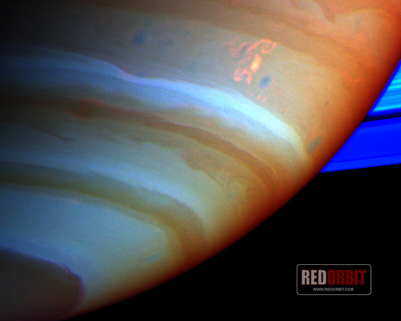 Jupiter Planet Surface — Blue