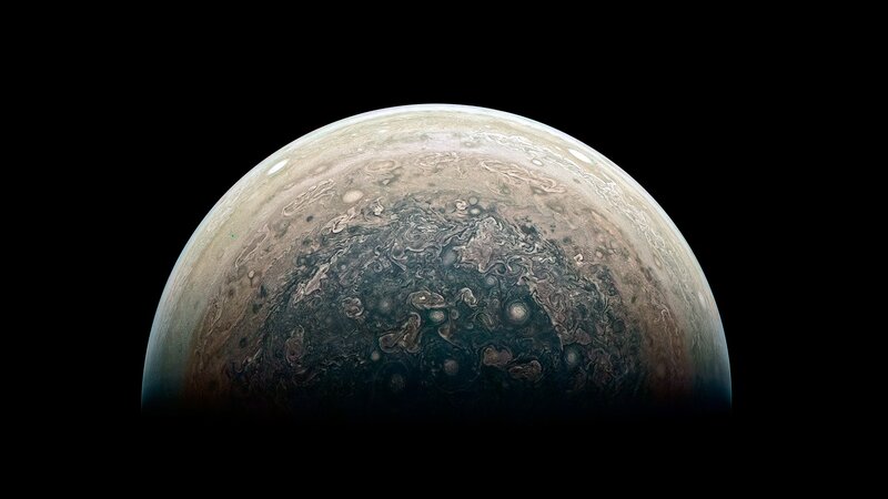Jupiter Planet Surface — Brown, Dramatic, Photograph