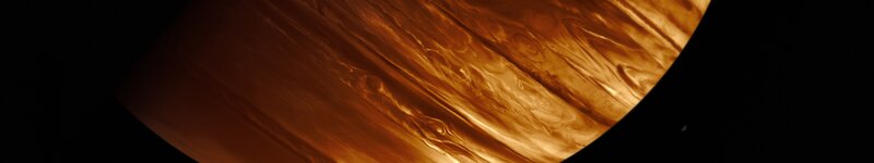 Jupiter Planet Surface — Orange