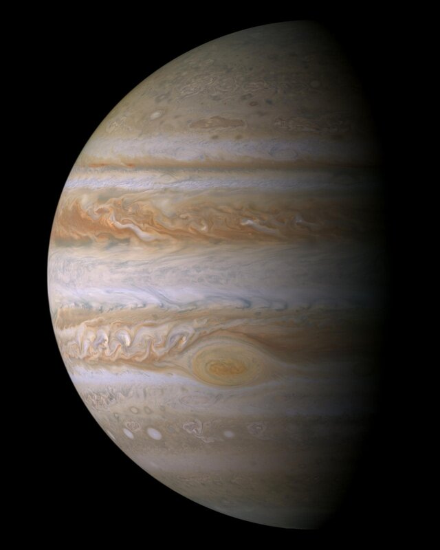 Jupiter planet surface