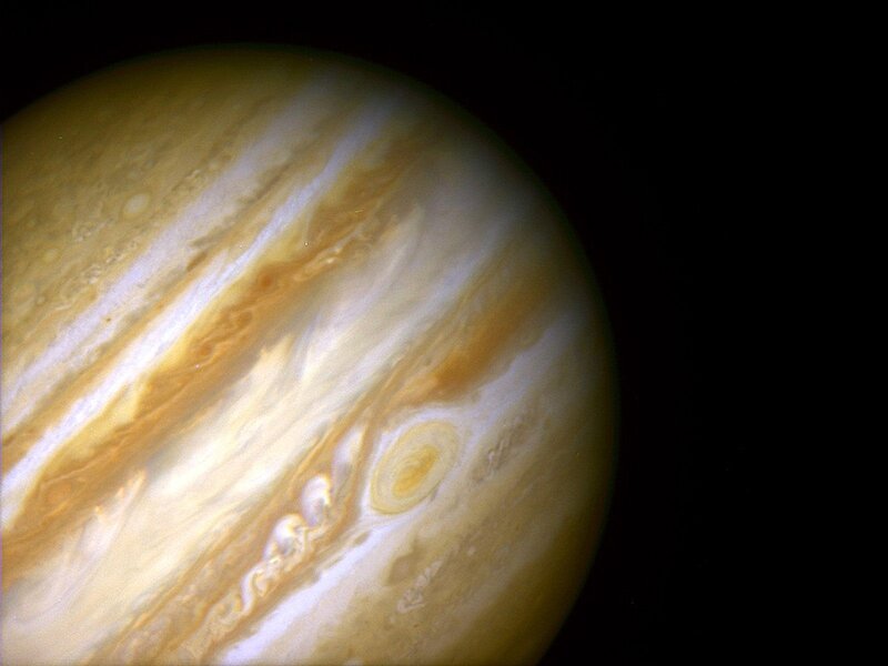 Jupiter Planet Surface — Yellow, Dramatic, Photograph