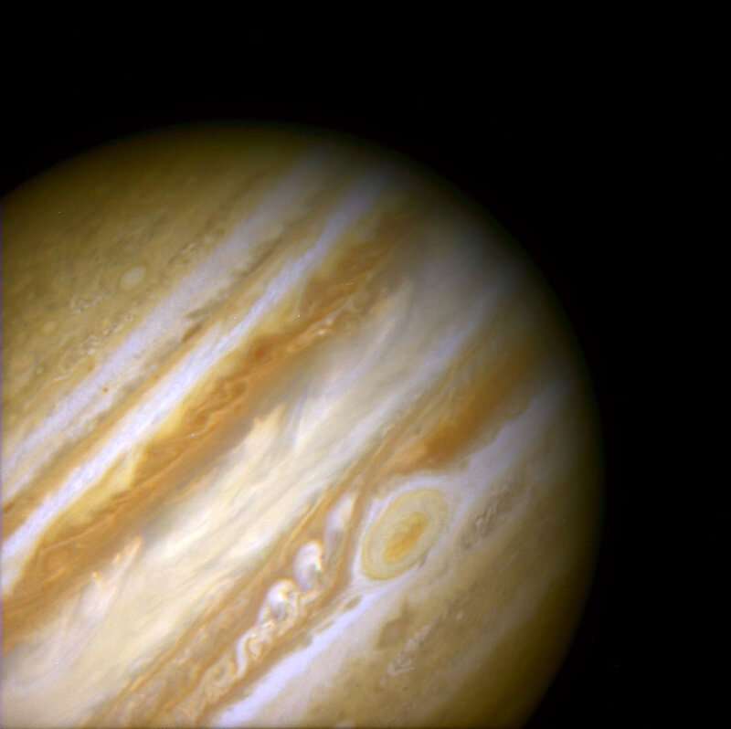 Jupiter Planet Surface — Yellow