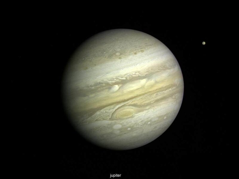 Jupiter Planet — White